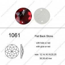 siam round sew on stone 